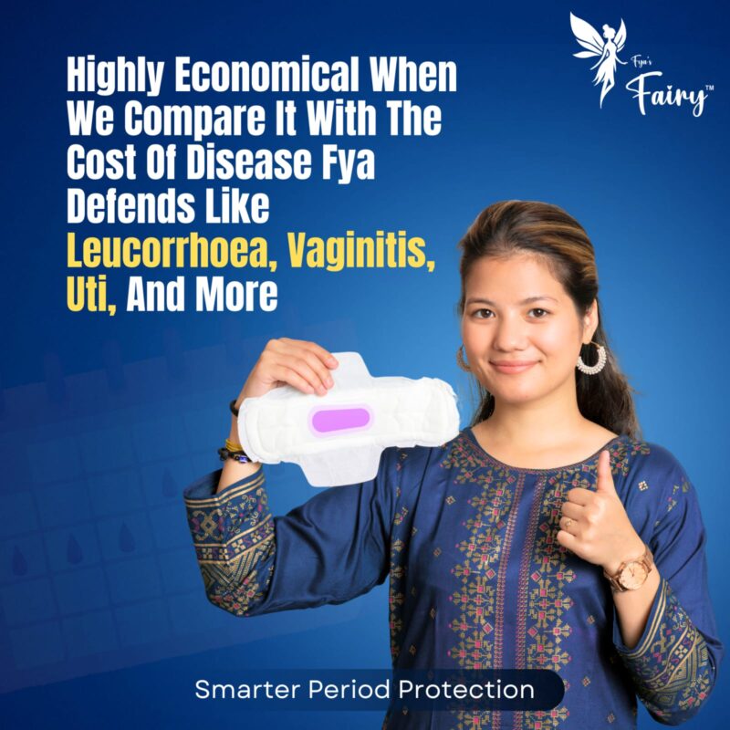 Fya's Fairy 350mm First Ever Double Sterilized Most Hygienic Sanitary Pads, Highly Absorbent Core - Image 6